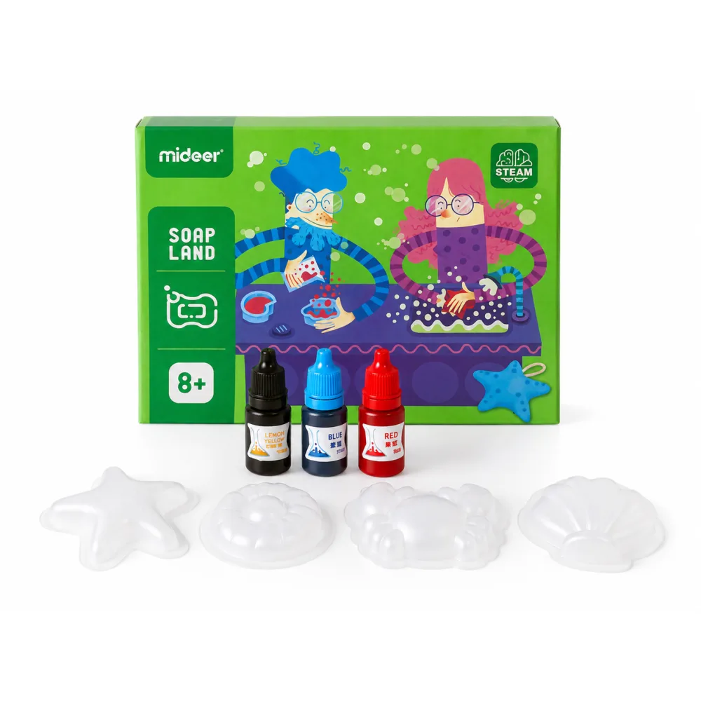 Soap Land, by Mideer, steam, ages 6+