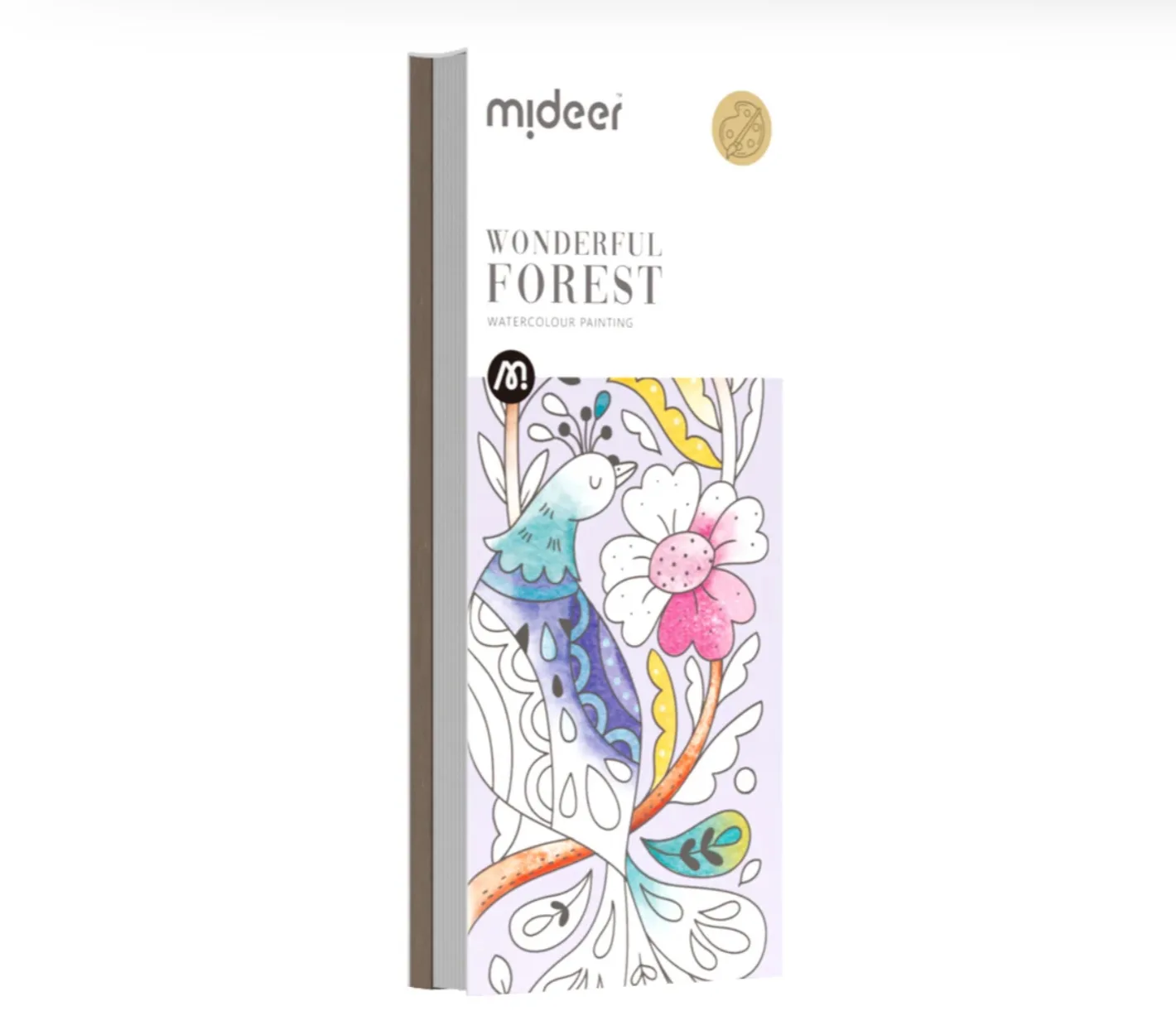 Watercolor Painting, Wonderful Forest, by Mideer, coloring and painting, ages 3+