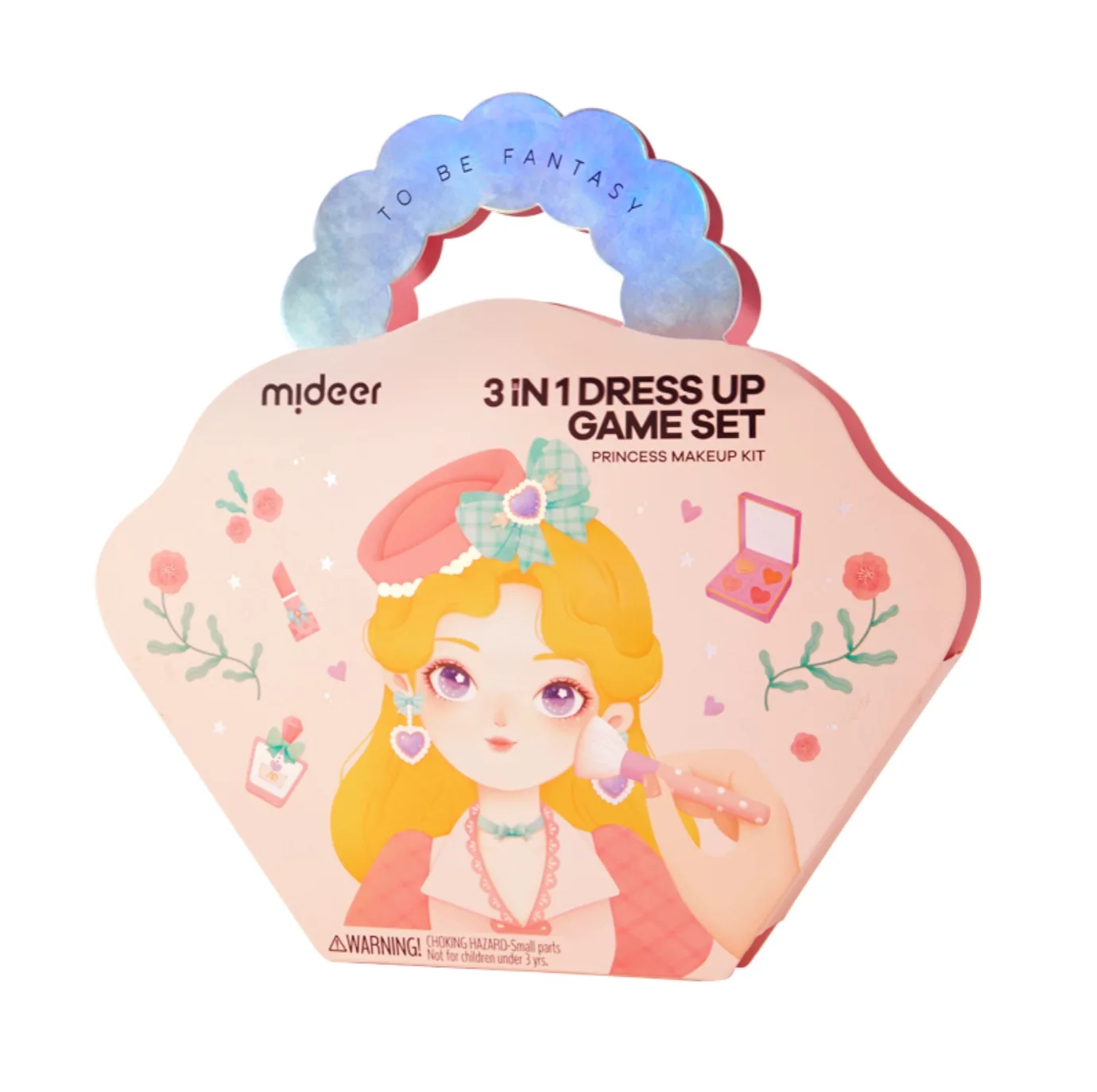 3-in-1 Dress Up Game Set, Princess Fantasy Makeup, by Mideer, craft kits and accessories, ages 3+