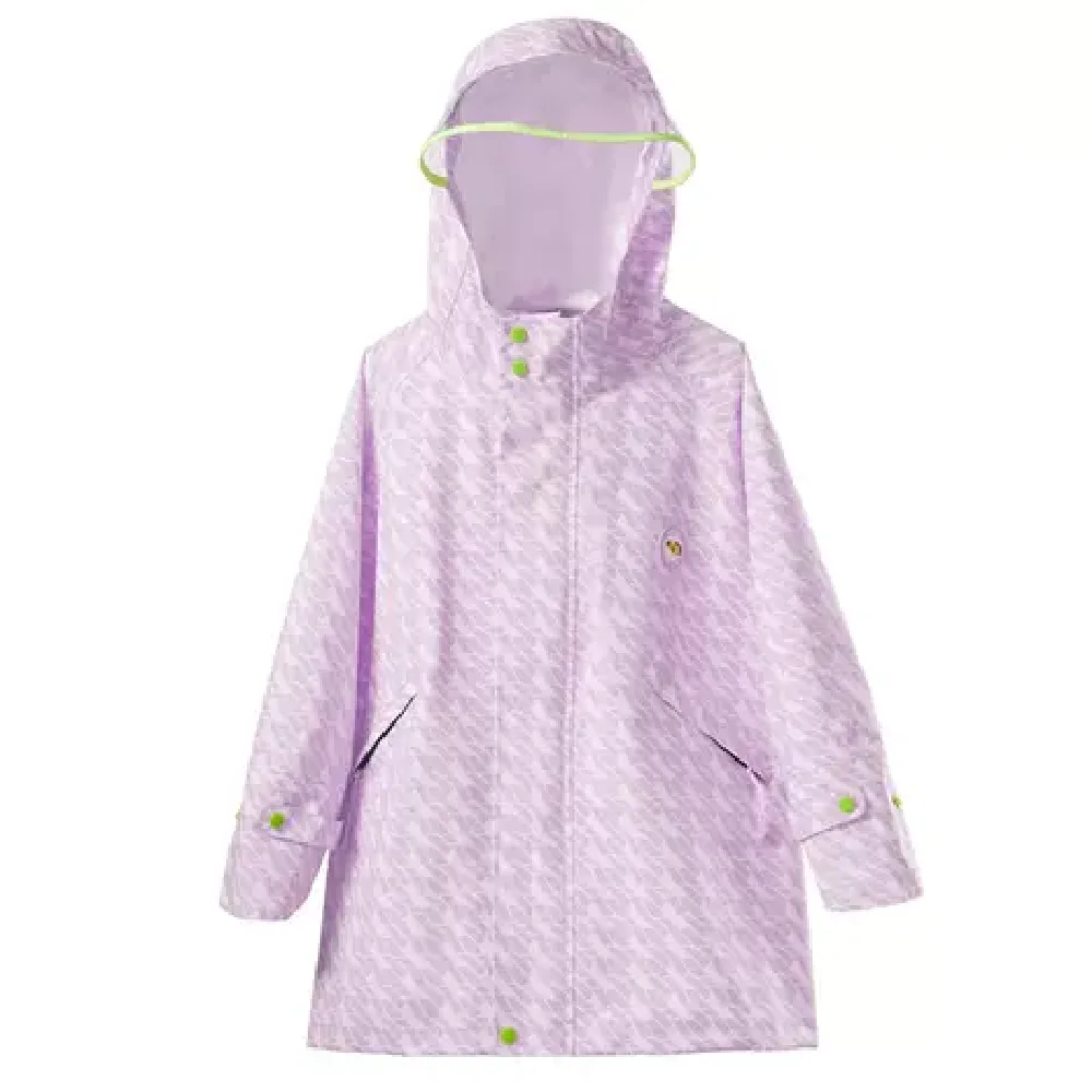 Purple waterproof raincoat, small & medium, by Mideer, accessories, ages 3 to 7