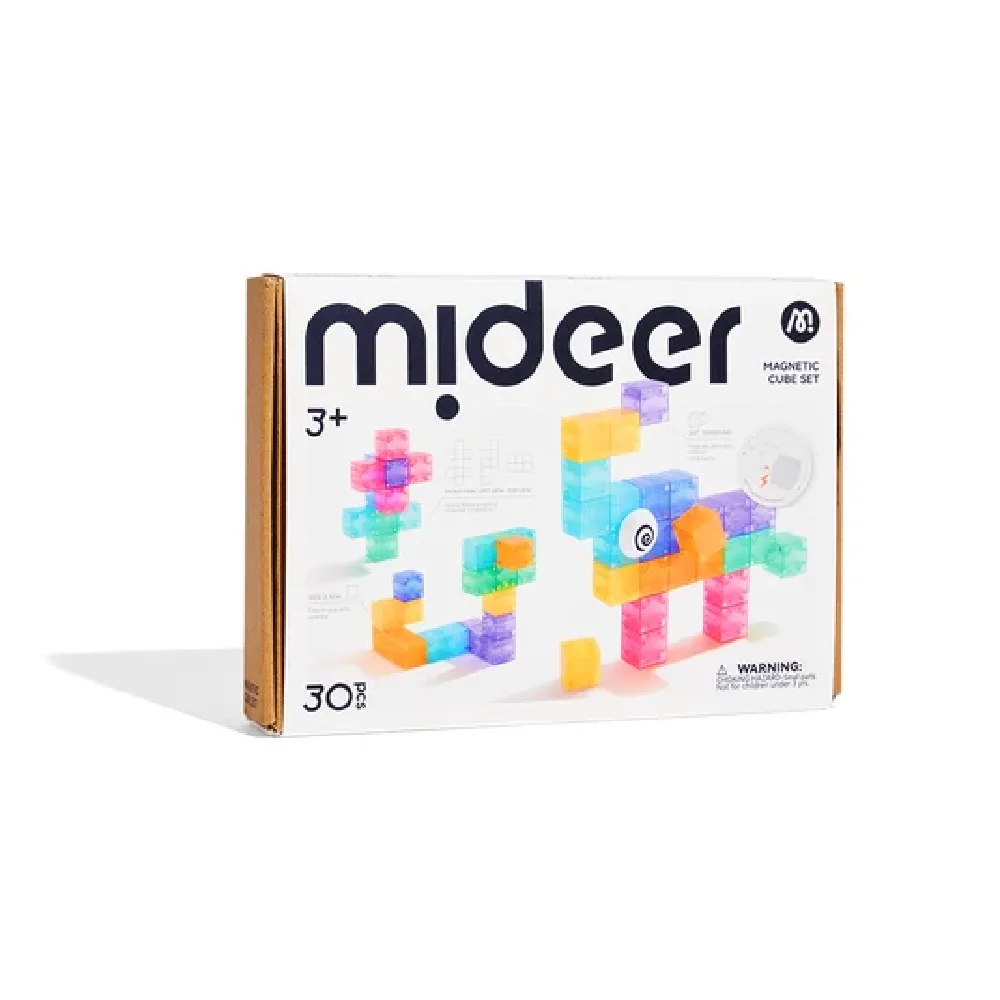 Magnetic Cube Set, by Mideer, magnetic, ages 3+