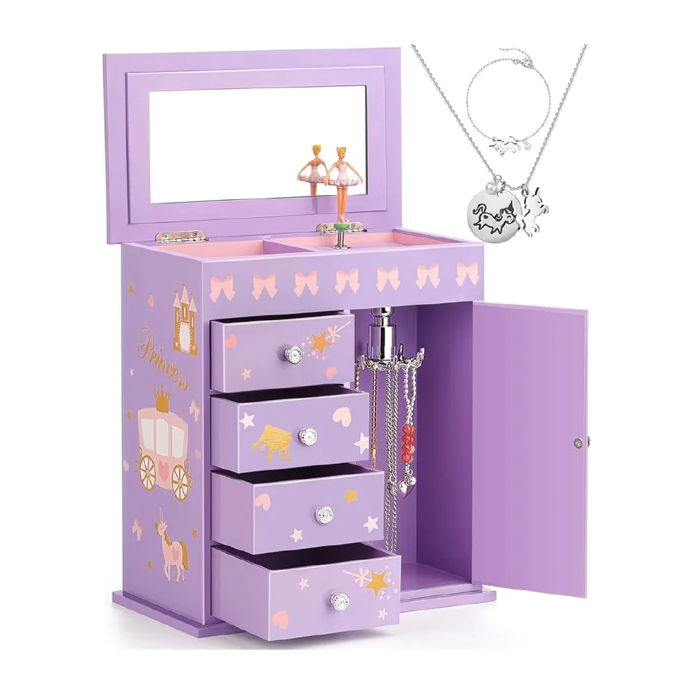 Musical Jewelry Box, Purple, fashion, ages 3+