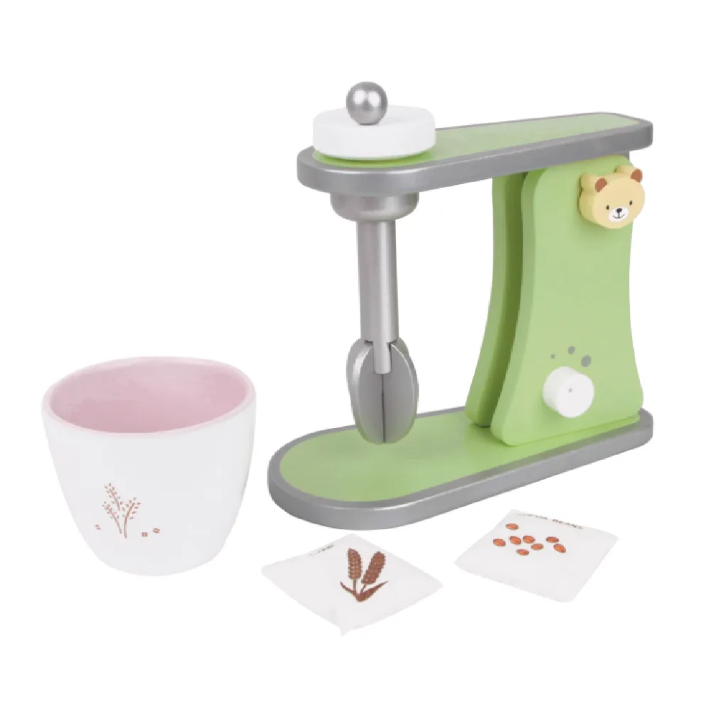 Wooden Mixer, by Classic World, wooden pretend toys, ages 1 to 4