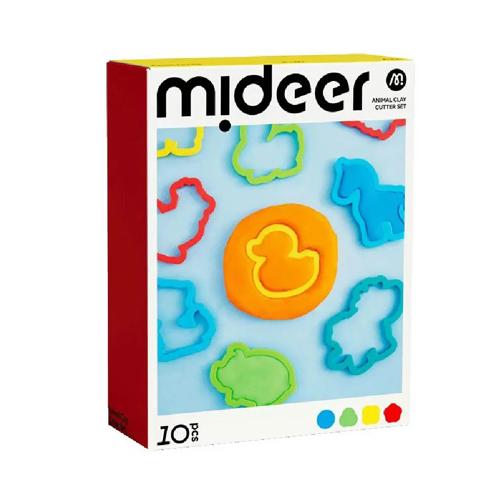 animal clay cutter set, by Mideer, crafting, ages 3 to 7