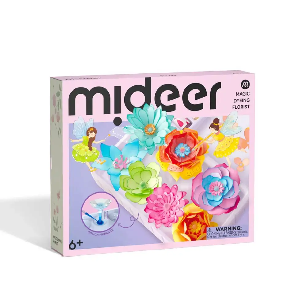 Magic Dyeing Florist, by Mideer, craft, ages 6+