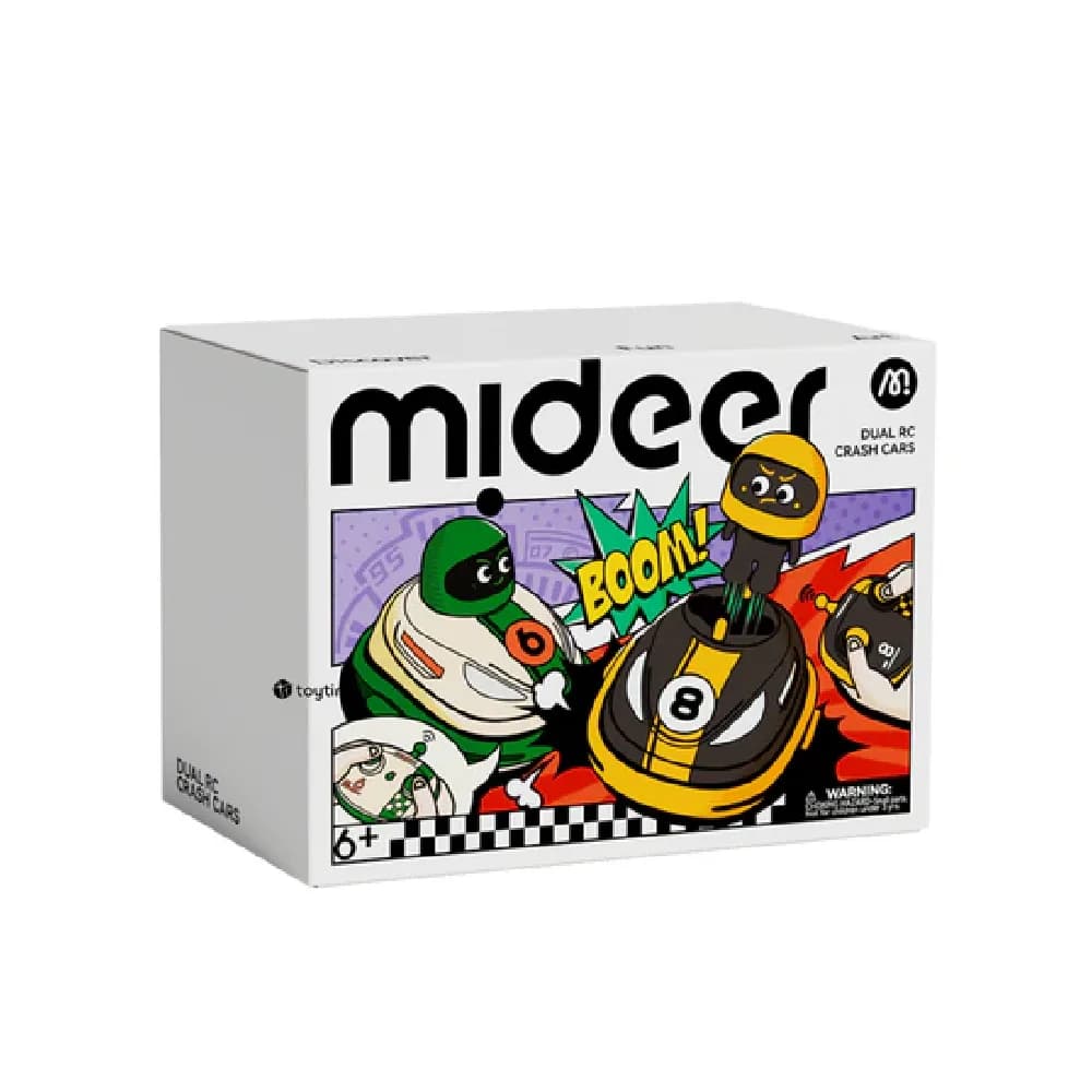 Dual RC Crash Cars, by Mideer, cars, ages 3+