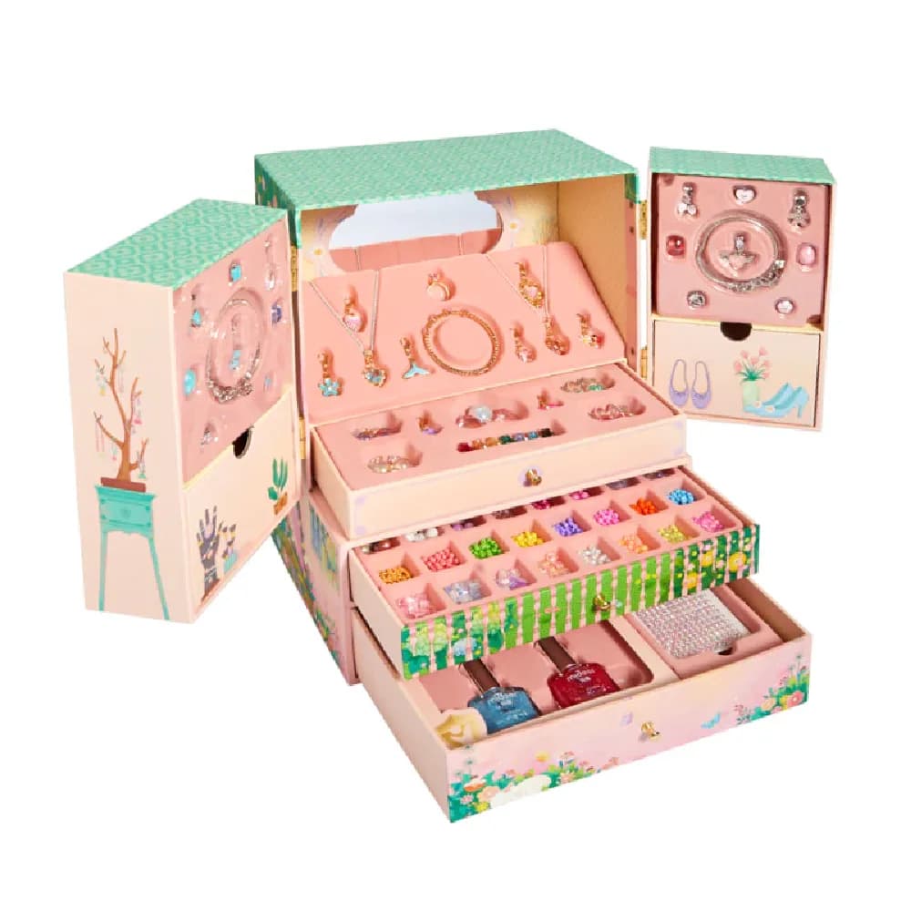 Girls Power Lacing Beads DIY Kit, Fantastic Jewelry, by Mideer, fashion, ages 8+