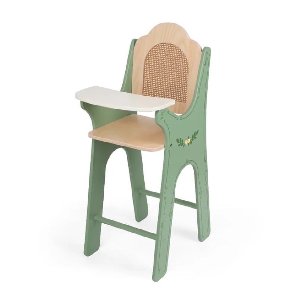 Vintage High Chair, by Classic World, wooden pretend toys, ages 3+