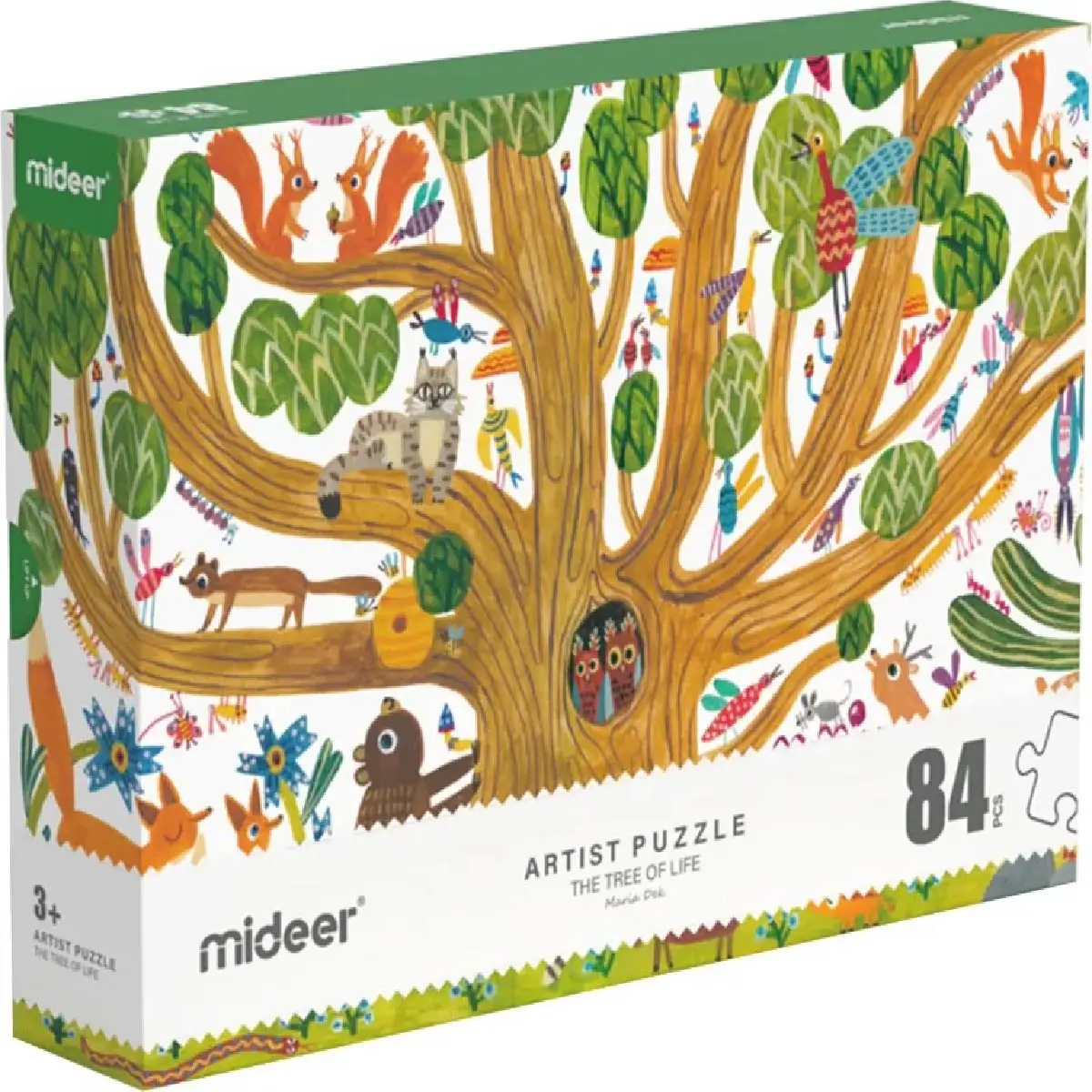 Artist Puzzle-The Tree Of Life 84pcs, by Mideer, puzzles, ages 5+